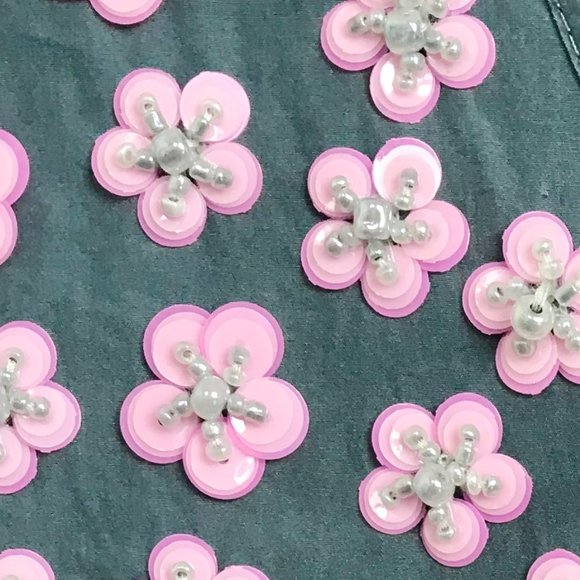 Embellished beaded j crew top - LIKE NEW - Picture 5 of 8